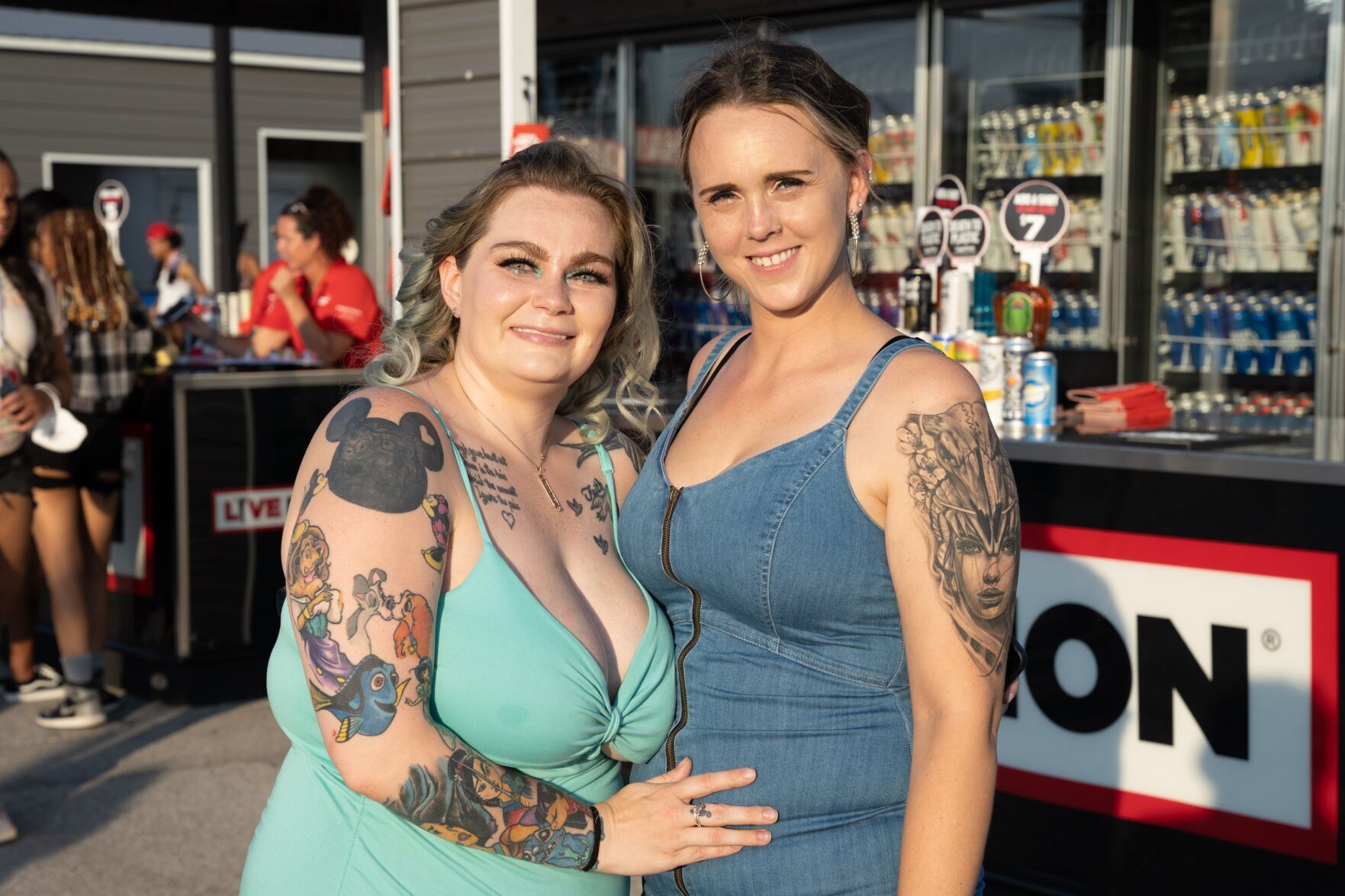 Chris Brown and Lil Baby at the Hollywood Casino Amphitheater